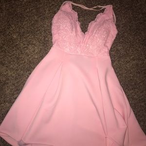 Light pink dress